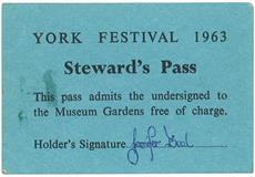1963 steward's pass